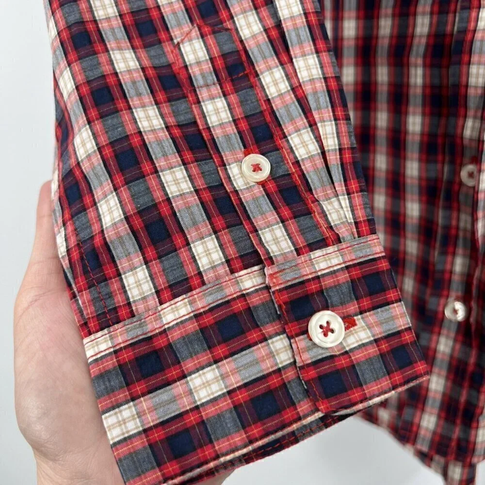 Peek Plaid Button Down